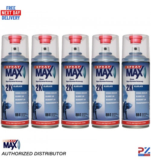SprayMax 2K Clear Coat Gloss 400ml – 680061 – High Performance Lacquer X5